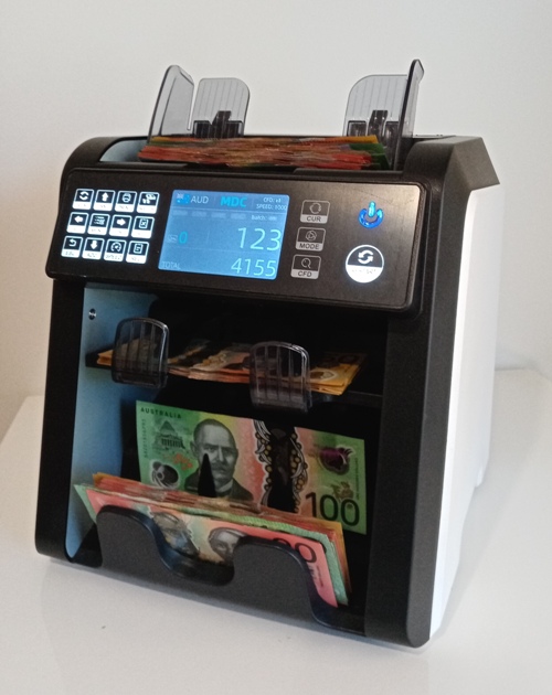 AUSCOUNT Affordable Banknote and Coin Counters BIG SALE NOW ON